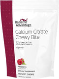 Calcium Citrate Chewy Bites 500 mg - Chewable Calcium with Vitamin D3