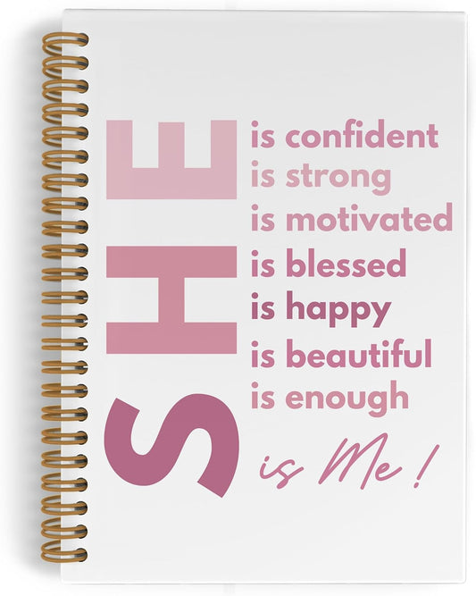 Empowering Self-Love Notebook for Girls - QLMX