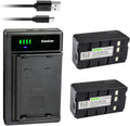 Kastar 2-Pack Battery and Smart USB Charger Replacement - Long Run