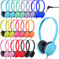 20 Pack Classroom Headphones Bulk for School Students - Multi Color
