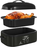 Sunvivi 14 Quart Roaster Oven - Versatile Electric Slow Cooker