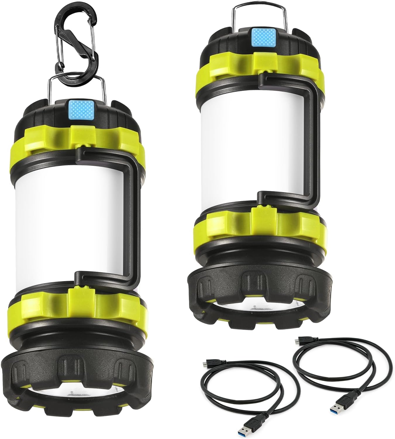 Rechargeable LED Lanterns: 6 Light Modes, Power Bank, Waterproof
