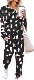 Ekouaer Sweatsuits Womens Loungewear Set - Comfortable 2-Piece Women's