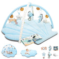 Baby Play Gym Mat Oversize Tummy Time Activity Mat for Babies - Roomy