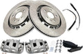 Front Brake Pad and Rotor Kit for 2016-2018 Ford Explorer
