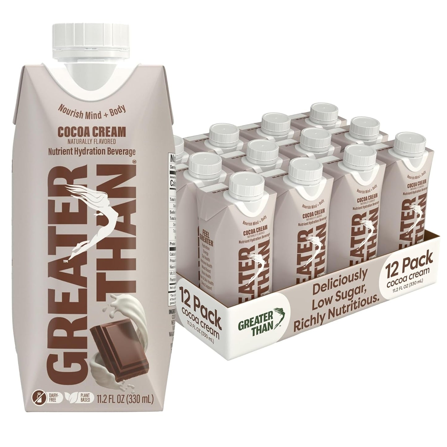 Greater Than Nutrient Hydration Beverage for Gut Health & Energy