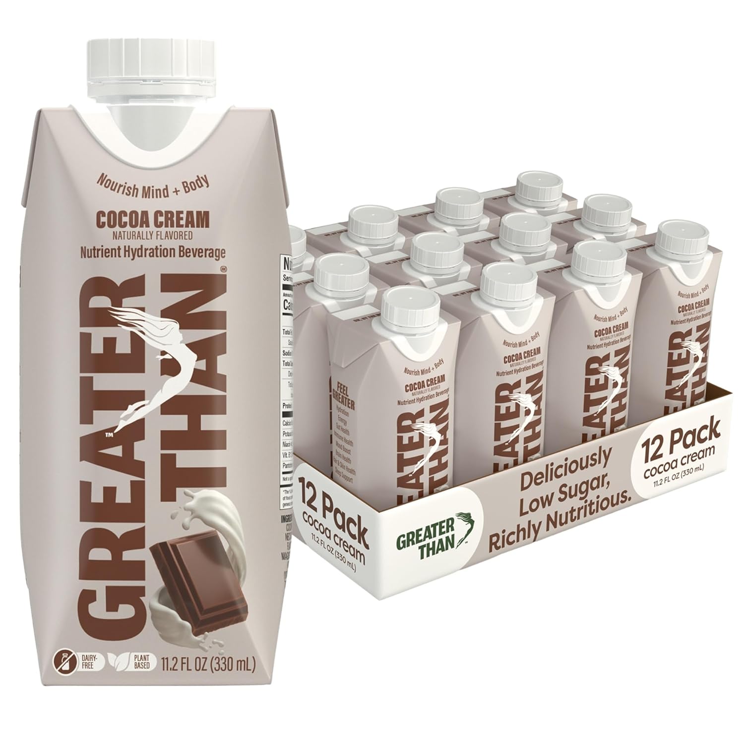 Greater Than Nutrient Hydration Beverage for Gut Health & Energy