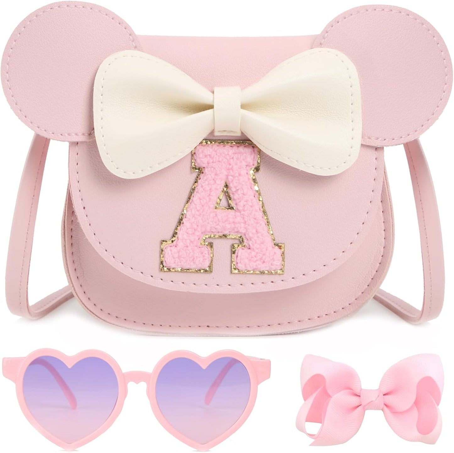 Mouse Crossbody Toddler Purse - Perfect Gift Set!