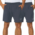 Men's 5ft Running Athletic Shorts - Lightweight Quick-Dry Zipper