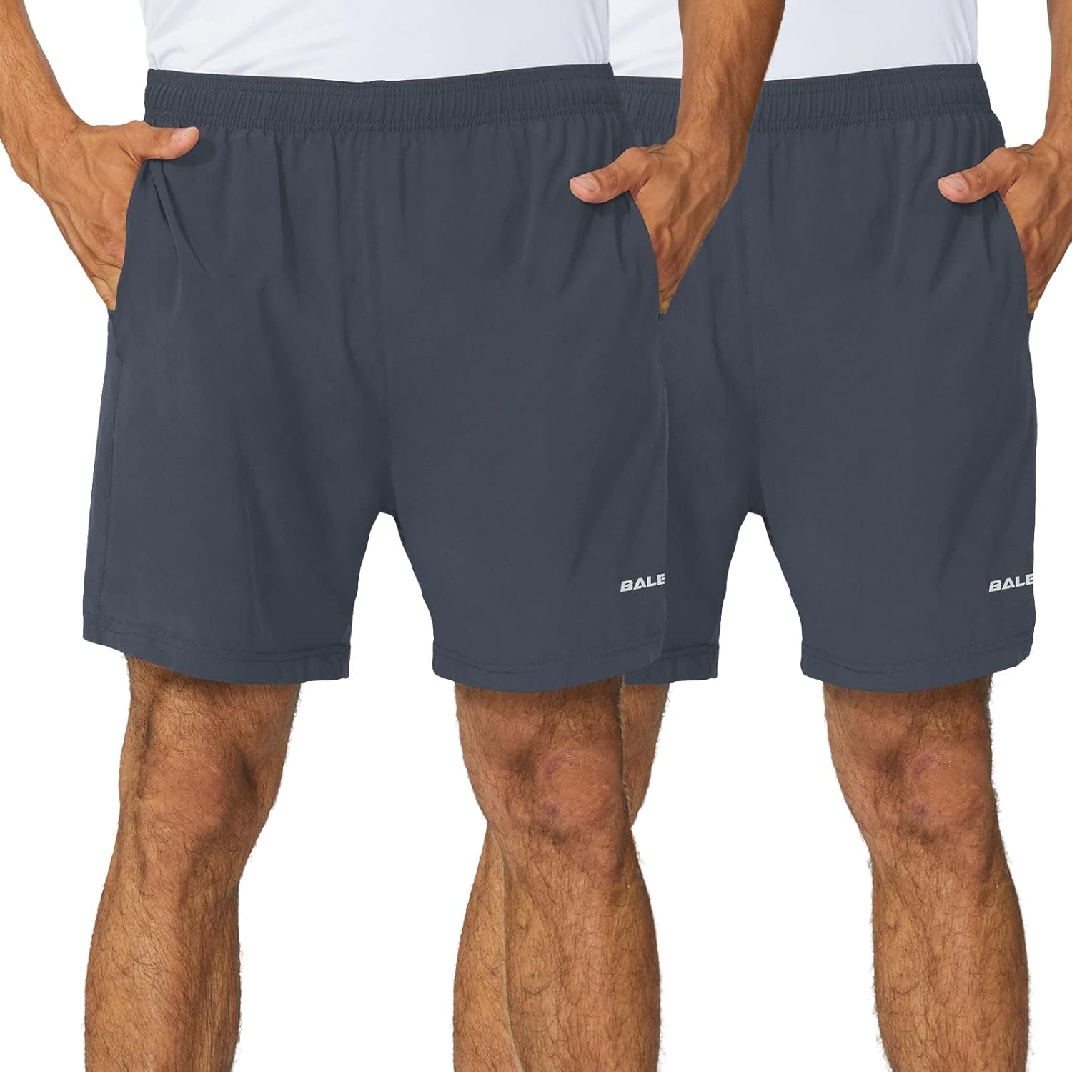 baleaf Men's 5in Running Athletic Shorts for Gym and Sports