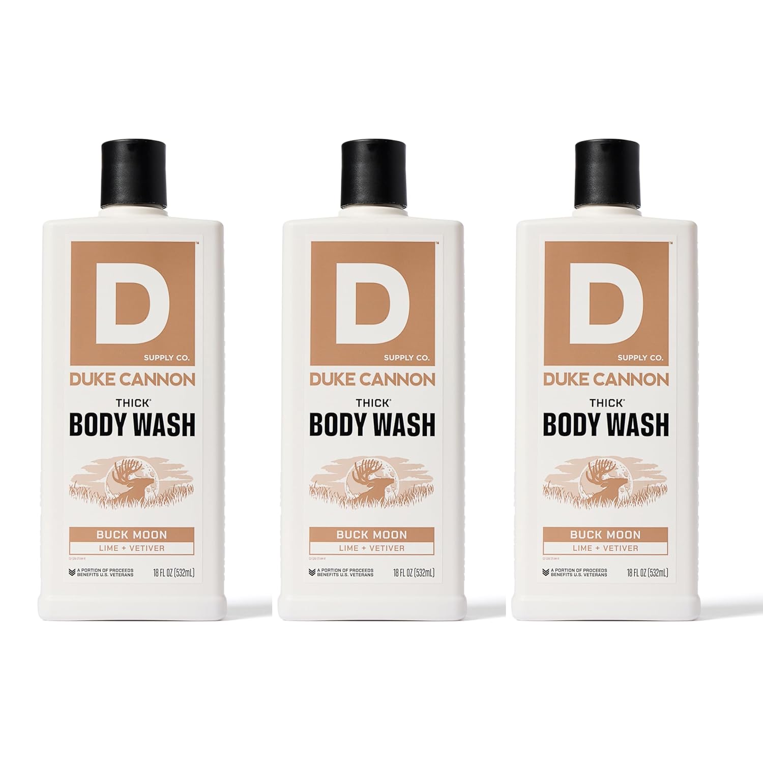 Duke Cannon Thick High Viscosity Body Wash - Buck Moon Scent