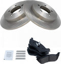 TRQ Rear Premium Ceramic Brake Pad & Rotor Kit for Explorer - Direct