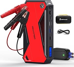 DBPOWER 800A Peak Portable Car Jump Starter for All Engines