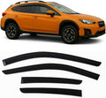 2018-2023 Tape-On Side Window Deflector Visors for Subaru Crosstrek