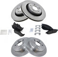 Front & Rear Brake Pad and Rotor Kit Compatible with 2006-10 Jeep