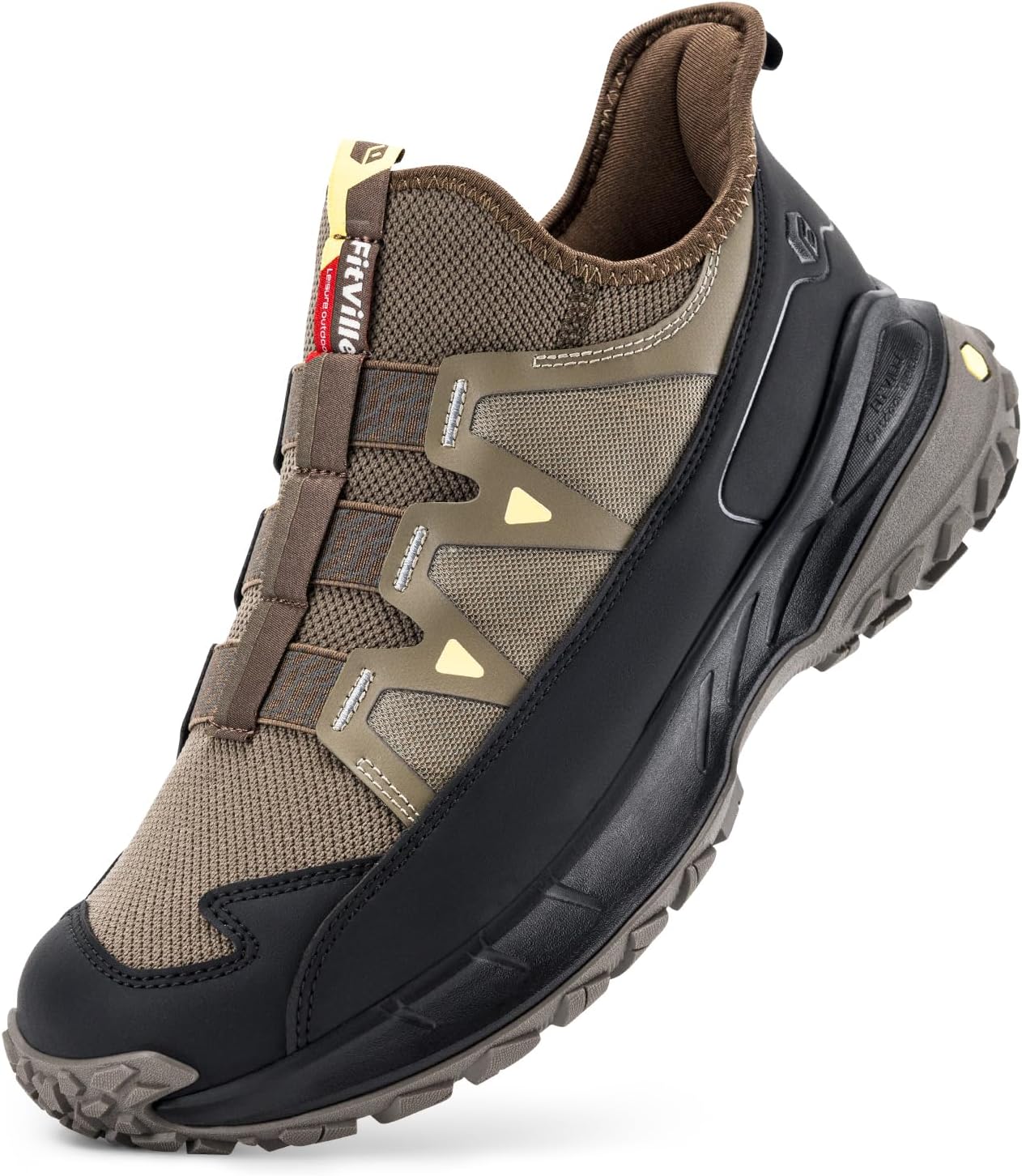 FitVille Extra Wide Sneakers for Men with Arch Support & Comfort