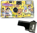 Disposable Camera 35mm with 12 Exposures - Waterproof Cute Design