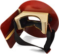 Wendy's Pancake Welding Hood Helmet w/Strap - Right Handed RED
