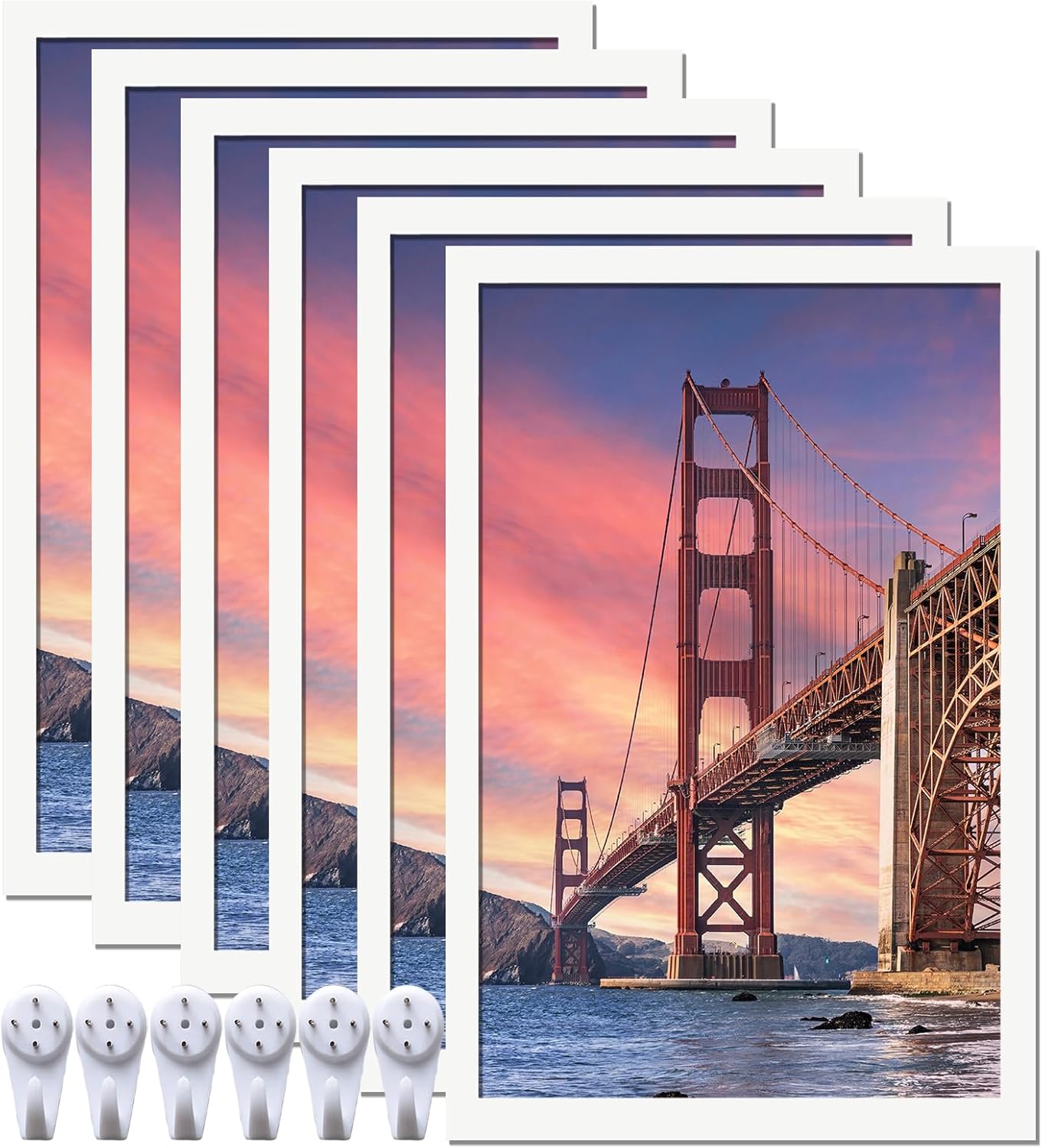 11x17 Picture Frame Set for Canvas Collage and Posters