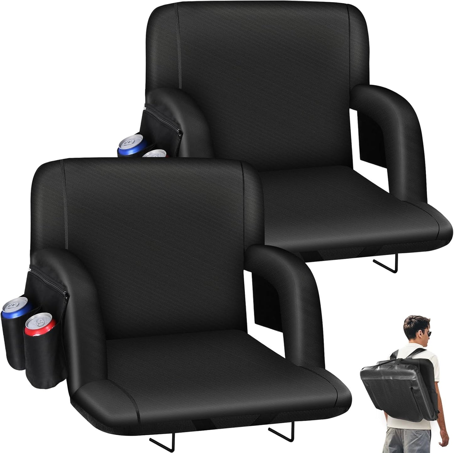 Stadium Seats with Back Support for Ultimate Comfort Anywhere