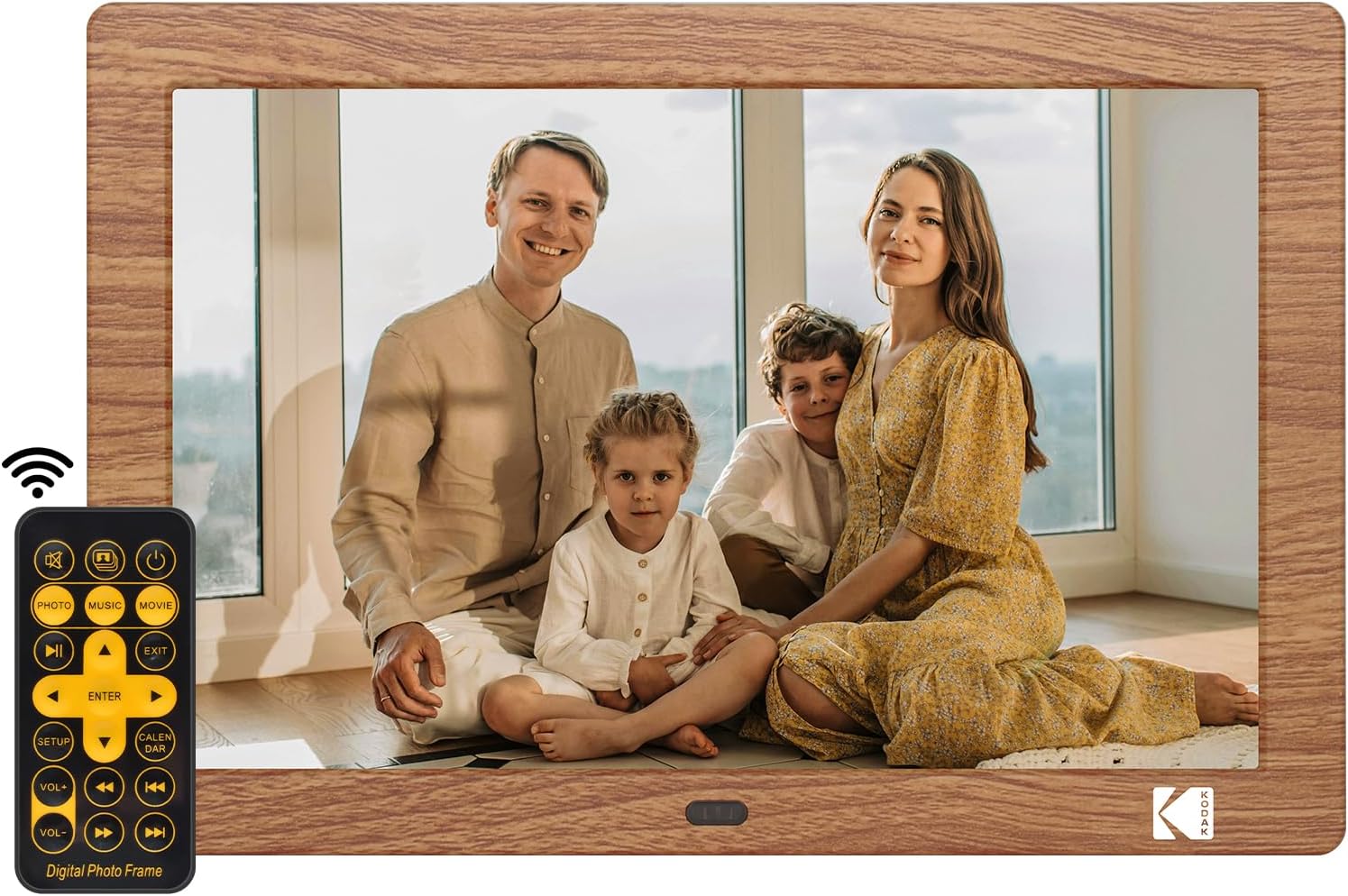 KODAK 8 Inch Digital Picture Frame with Remote Control Features