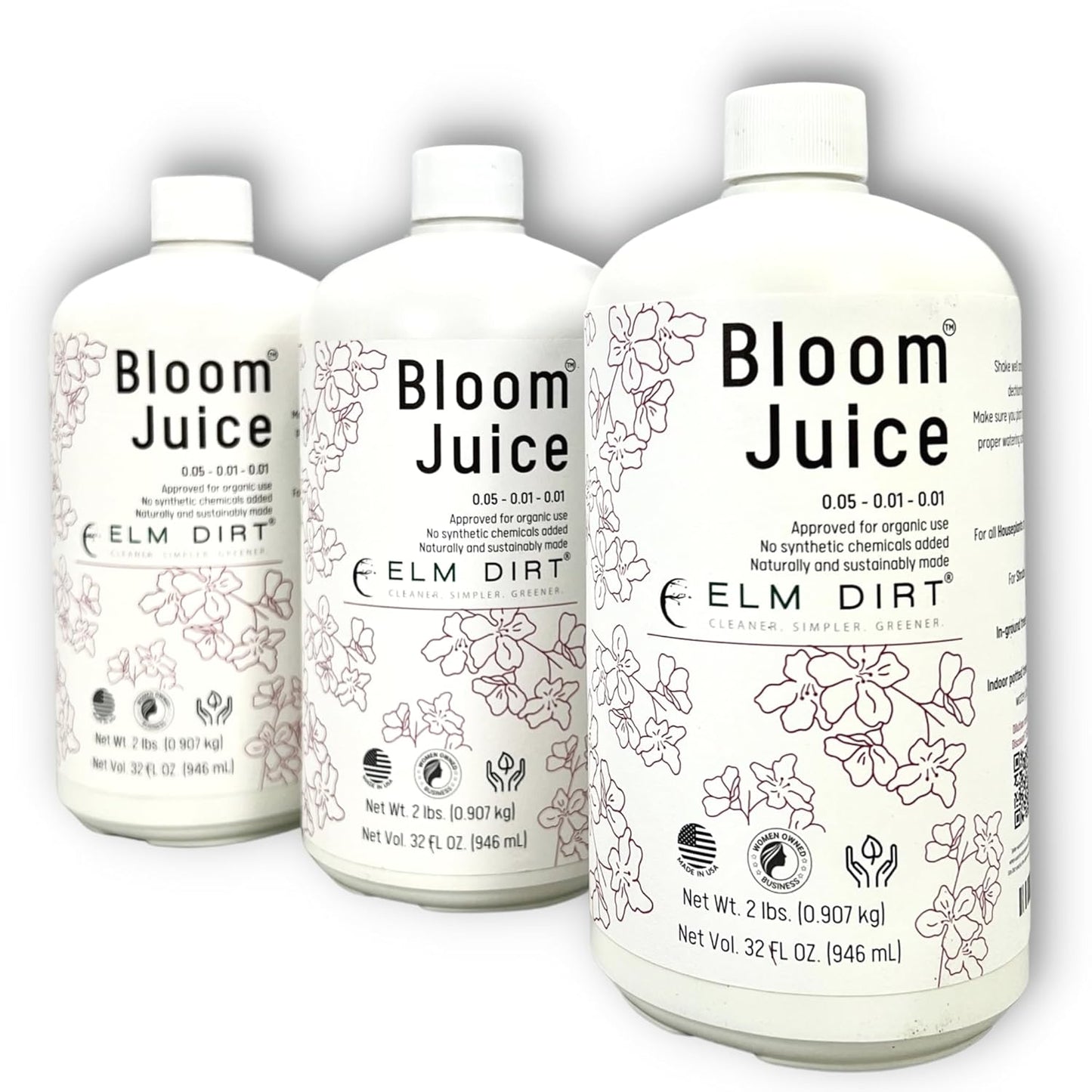Elm Dirt Bloom Juice for All Flowering Plants - Organic Growth