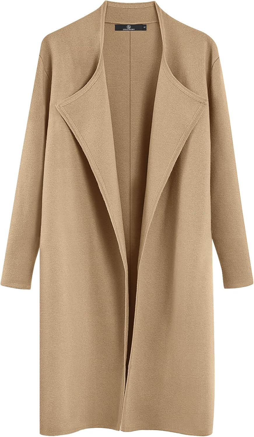 LILLUSORY Women's Long Cardigan Sweaters for Trendy Winter Style