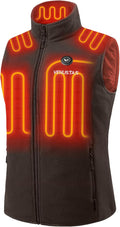 Venustas Men's Fleece Heated Vest with Battery (Style TR34)