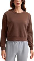 CRZ YOGA Womens SoftAura Crewneck Sweatshirt - Soft, Everyday Pullover