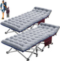 ABORON Folding Camping Cot for Adults - Heavy Duty 500lb Capacity