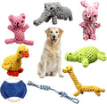 ZOUTOG Puppy Chew Toys Set of 8 Rope Toys for Aggressive Chewers