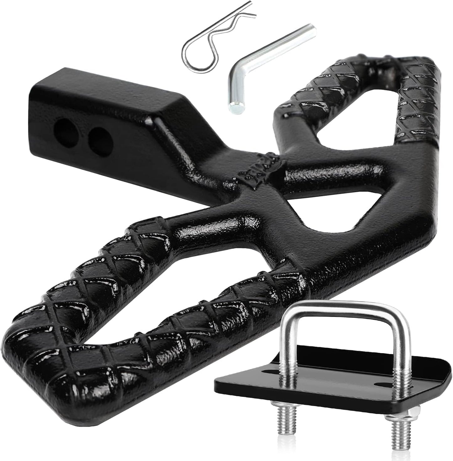Eapele Tow Hitch Step for 2 inch Receiver with Anti Slip Design