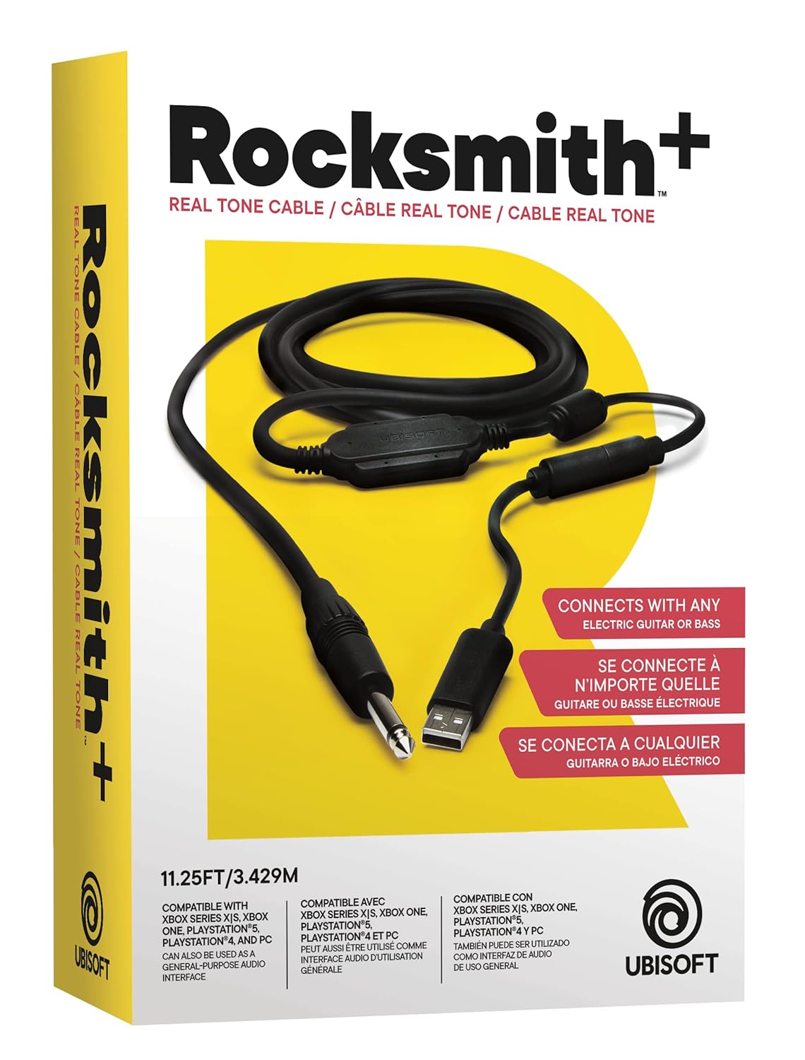RockSmith Real Tone Cable for Guitar - Ultimate Gaming Experience