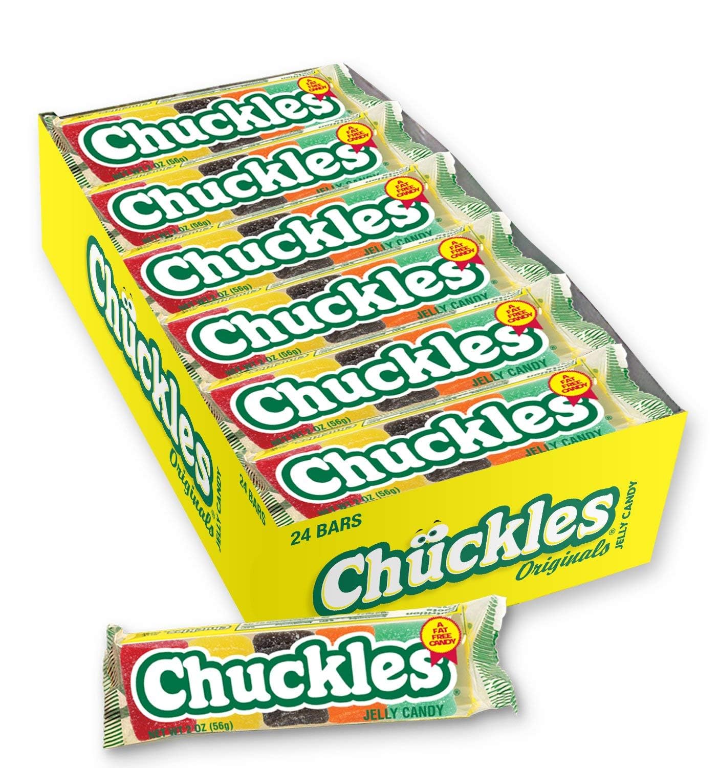 Chuckles Original Jelly Sugar-Coated Candies, 24 Pack Treats