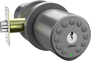 Keyless Entry Door Knob with Keypad Lock for Security Needs