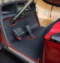 Full Coverage Rubber Golf Cart Floor Liner for EZGO TXT and More