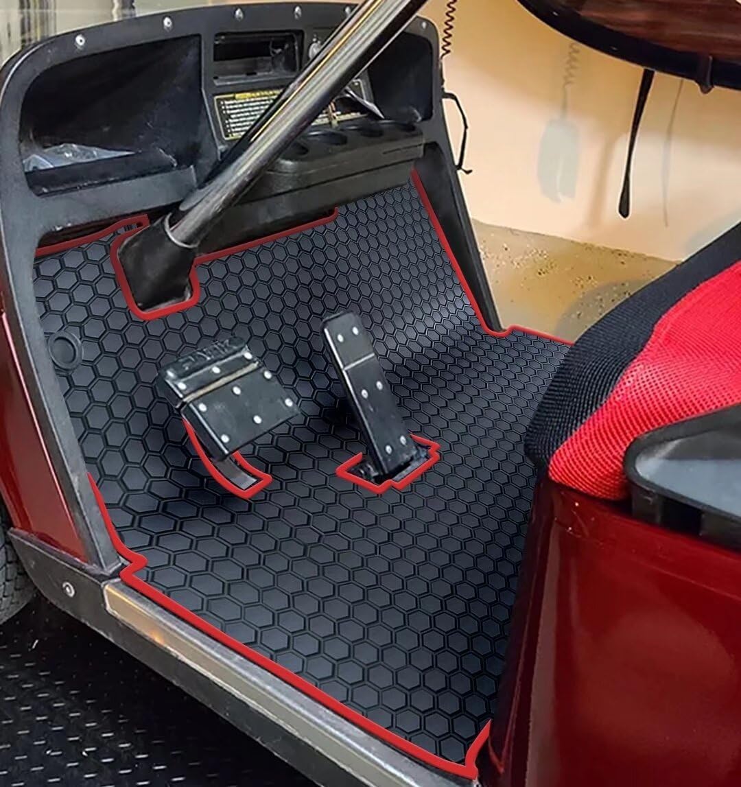 Custom Fit Golf Cart Floor Liner Mat for EZGO TXT and More
