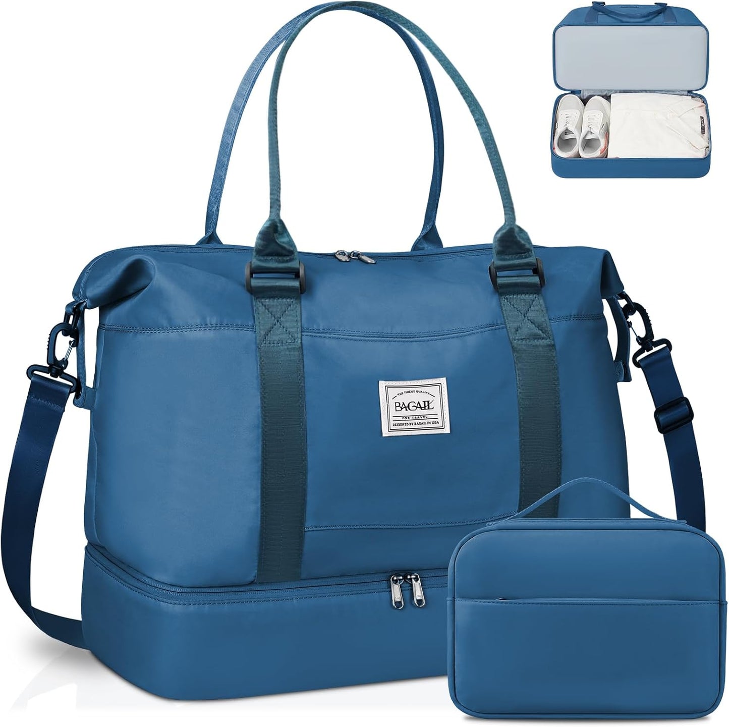 BAGAIL Travel Duffel Bag - Versatile Weekender for Women