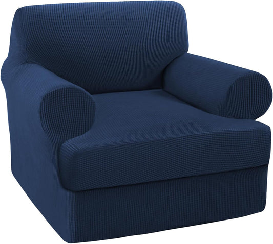 Turquoize T Cushion Chair Slipcover for Living Room Comfort