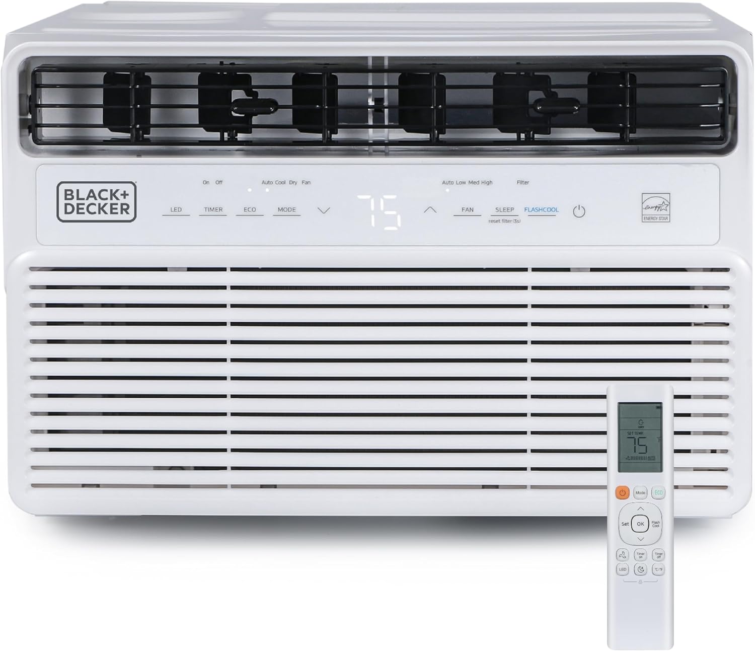 Energy-Efficient 10K BTU Inverter Window AC by BLACK+DECKER