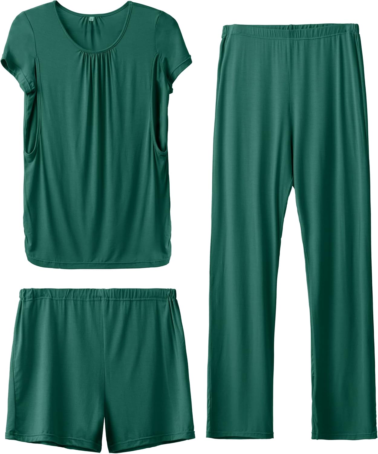 SUNNYBUY Womens Maternity Nursing Pajamas Set for Comfort