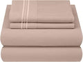 Mezzati Ultra Soft King Size Bed Sheet Set for Comfort
