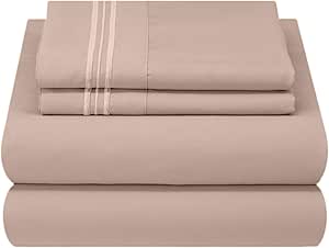 Mezzati Ultra Soft King Size Bed Sheet Set for Comfort