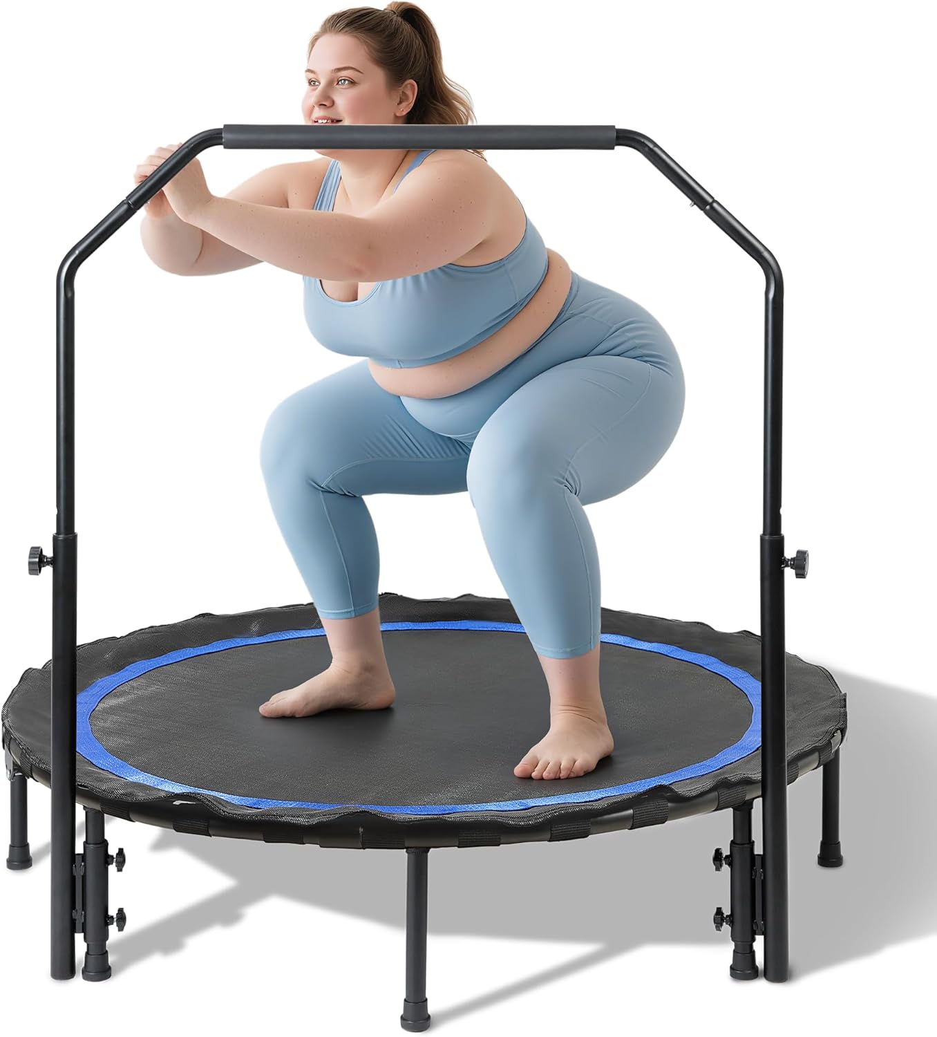Foldable Mini Trampoline for Adults - 40in and 48in Options