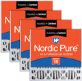 Nordic Pure 20x20x5 Furnace Filter MERV 15 Plus Carbon - Odor Control
