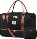 Travel Duffle Bag Weekender for Women - Carry On Overnight Bag Duffel