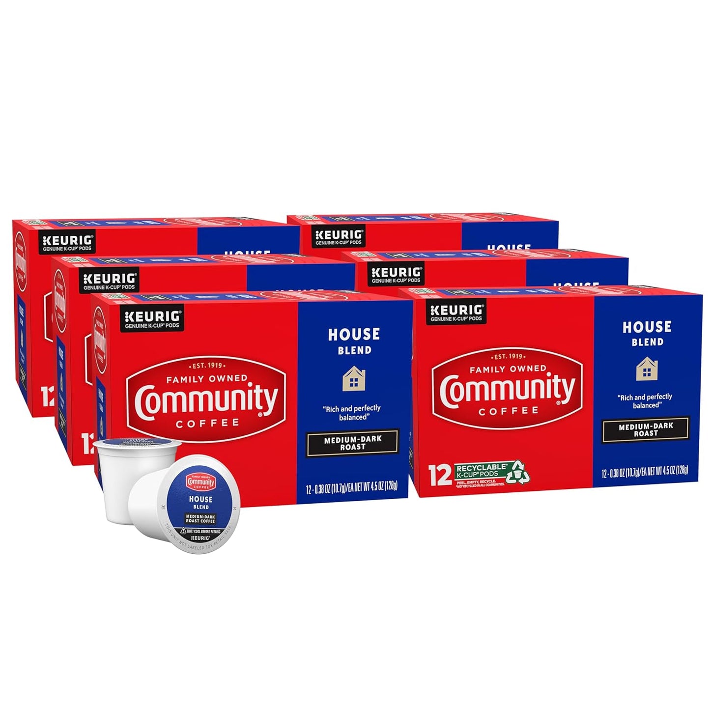 Community Coffee House Blend Pods for Keurig 2.0 - 72 Count