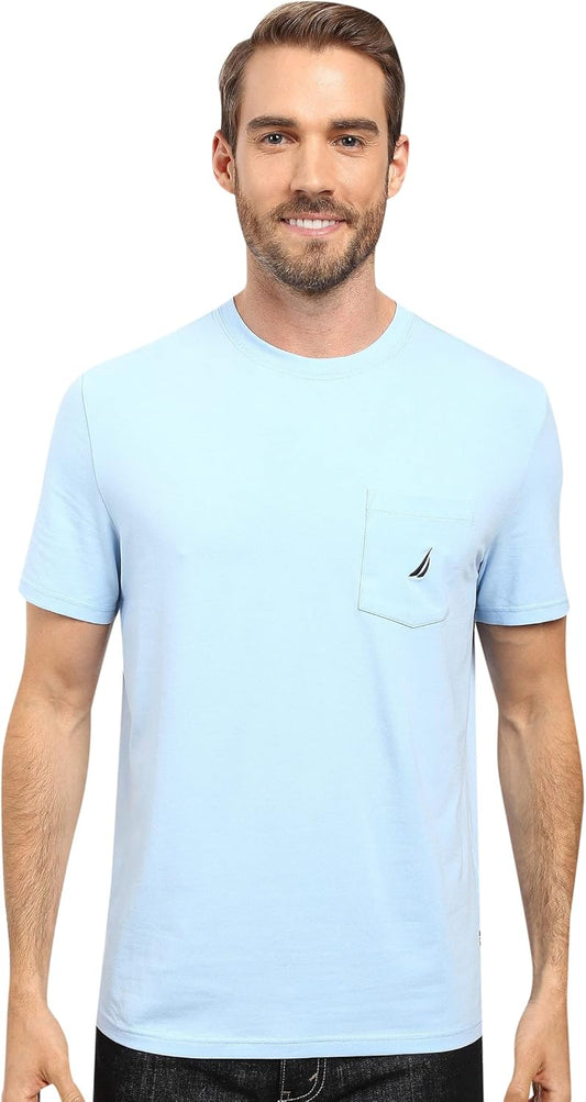 Nautica Men's Classic Fit Pocket T-Shirt for Everyday Comfort