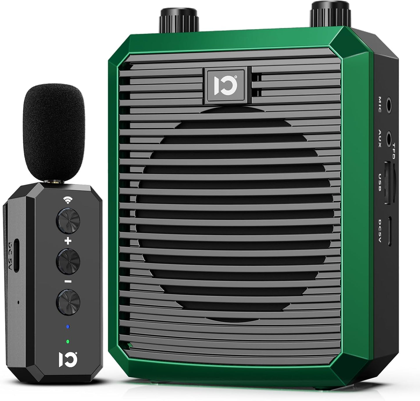 SHIDU 18W Voice Amplifier with Wireless Lavalier Microphone