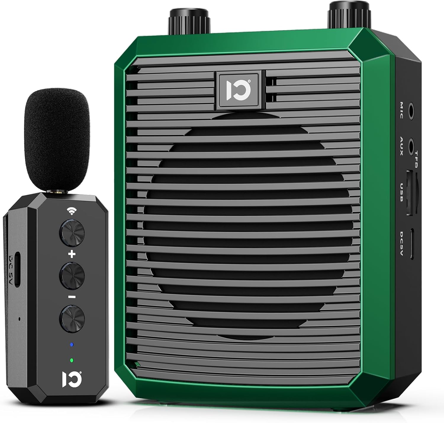 SHIDU 18W Voice Amplifier with Wireless Lavalier Microphone